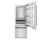 Autograph Edition 30 In. 16.1 Cu. Ft. Built-in Bottom Freezer Refrigerator With Water Dispenser And Ice Maker In Stainless Steel With Matte Black Accents