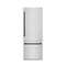 Autograph Edition 30 In. 16.1 Cu. Ft. Built-in Bottom Freezer Refrigerator With Water Dispenser And Ice Maker In Stainless Steel With Matte Black Accents
