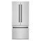 Autograph Edition 36 In. 19.6 Cu. Ft. French Door Built-in Bottom Freezer Refrigerator With Water Dispenser And Ice Maker In Stainless Steel With Matte Black Accents