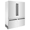 Autograph Edition 60 In. 32.2 Cu. Ft. French Door Built-in Bottom Freezer Refrigerator With Water Dispenser And Ice Maker In Stainless Steel With Matte Black Accents