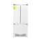 Autograph Edition 36 In. 19.6 Cu. Ft. Panel Ready French Door Built-in Bottom Freezer Refrigerator With Water Dispenser And Ice Maker With Matte Black Accents