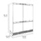Autograph Edition 60 In. 32.2 Cu. Ft. Panel Ready French Door Built-in Bottom Freezer Refrigerator With Water Dispenser And Ice Maker With Polished Gold Accents