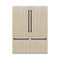 Autograph Edition 60 In. 32.2 Cu. Ft. Panel Ready French Door Built-in Bottom Freezer Refrigerator With Water Dispenser And Ice Maker With Matte Black Accents