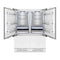 Autograph Edition 60 In. 32.2 Cu. Ft. Panel Ready French Door Built-in Bottom Freezer Refrigerator With Water Dispenser And Ice Maker With Matte Black Accents