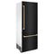 Autograph Edition 30 In. 16.1 Cu. Ft. Built-in Bottom Freezer Refrigerator With Water Dispenser And Ice Maker In Black Stainless Steel With Champagne Bronze Accents