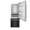 Autograph Edition 30 In. 16.1 Cu. Ft. Built-in Bottom Freezer Refrigerator With Water Dispenser And Ice Maker In Black Stainless Steel With Polished Gold Accents