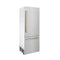 Autograph Edition 30 In. 16.1 Cu. Ft. Built-in Bottom Freezer Refrigerator With Water Dispenser And Ice Maker In Satin Stainless Steel With Champagne Bronze Accents