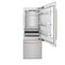 Autograph Edition 30 In. 16.1 Cu. Ft. Built-in Bottom Freezer Refrigerator With Water Dispenser And Ice Maker In Satin Stainless Steel With Champagne Bronze Accents