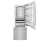 Autograph Edition 30 In. 16.1 Cu. Ft. Built-in Bottom Freezer Refrigerator With Water Dispenser And Ice Maker In Satin Stainless Steel With Polished Gold Accents