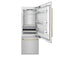 Autograph Edition 30 In. 16.1 Cu. Ft. Built-in Bottom Freezer Refrigerator With Water Dispenser And Ice Maker In Satin Stainless Steel With Polished Gold Accents