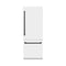 Autograph Edition 30 In. 16.1 Cu. Ft. Built-in Bottom Freezer Refrigerator With Water Dispenser And Ice Maker In White Matte With Matte Black Accents