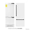 Autograph Edition 30 In. 16.1 Cu. Ft. Built-in Bottom Freezer Refrigerator With Water Dispenser And Ice Maker In White Matte With Matte Black Accents