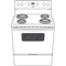 Energy Star® 30" Free-standing Standard Clean Electric Range