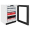 24 In. Touchstone 151 Can Beverage Fridge With Black Matte Glass Door