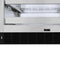 24 In. Touchstone 151 Can Beverage Fridge With Black Matte Glass Door