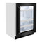 24 In. Touchstone 151 Can Beverage Fridge With Black Stainless Steel Glass Door