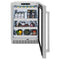 24 In. Touchstone 151 Can Beverage Fridge With Stainless Steel Glass Door