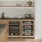 24 In. Touchstone 151 Can Beverage Fridge With Stainless Steel Glass Door