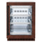 24 In. Touchstone 151 Can Beverage Fridge With Hand Hammered Copper Glass Door
