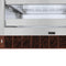 24 In. Touchstone 151 Can Beverage Fridge With Hand Hammered Copper Glass Door