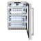24 In. Touchstone 151 Can Beverage Fridge With Satin Stainless Steel Glass Door