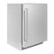 24 In. Touchstone 151 Can Beverage Fridge With Solid Stainless Steel Door