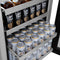 24 In. Touchstone 151 Can Beverage Fridge With Solid Stainless Steel Door