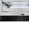 Autograph Edition 24 In. Touchstone 151 Can Beverage Fridge With Black Stainless Steel Glass Door And Champagne Bronze Handle