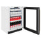 Autograph Edition 24 In. Touchstone 151 Can Beverage Fridge With Black Stainless Steel Glass Door And Polished Gold Helix Handle