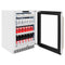 Autograph Edition 24 In. Touchstone 151 Can Beverage Fridge With Stainless Steel Glass Door And Champagne Bronze Handle