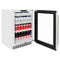 Autograph Edition 24 In. Touchstone 151 Can Beverage Fridge With Stainless Steel Glass Door And Champagne Bronze Handle