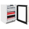 Autograph Edition 24 In. Touchstone 151 Can Beverage Fridge With Stainless Steel Glass Door And Polished Gold Handle