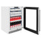 Autograph Edition 24 In. Touchstone 151 Can Beverage Fridge With Stainless Steel Glass Door And Matte Black Handle