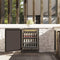 Autograph Edition 24 In. Touchstone 151 Can Beverage Fridge With Solid Stainless Steel Door And Polished Gold Handle