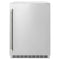Autograph Edition 24 In. Touchstone 151 Can Beverage Fridge With Solid Stainless Steel Door And Polished Nickel Helix Handle