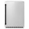 Autograph Edition 24 In. Touchstone 151 Can Beverage Fridge With Solid Stainless Steel Door And Matte Black Handle