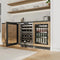 24 In. Touchstone 151 Can Beverage Fridge With Panel Ready Glass Door