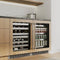 24 In. Touchstone 151 Can Beverage Fridge With Panel Ready Glass Door