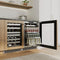 24 In. Touchstone 151 Can Beverage Fridge With Panel Ready Glass Door