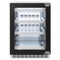 24 In. Touchstone 151 Can Beverage Fridge With Panel Ready Glass Door