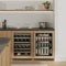 24 In. Touchstone 151 Can Beverage Fridge With Panel Ready Glass Door
