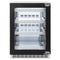 24 In. Touchstone 151 Can Beverage Fridge With Panel Ready Glass Door