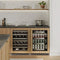 Autograph Edition 24 In. Touchstone 151 Can Beverage Fridge With Panel Ready Glass Door And Polished Gold Handle
