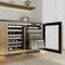 Autograph Edition 24 In. Touchstone 151 Can Beverage Fridge With Panel Ready Glass Door And Matte Black Handle