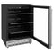 24 In. Monument 154 Can Beverage Fridge In Stainless Steel