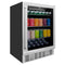 24 In. Monument 154 Can Beverage Fridge In Stainless Steel