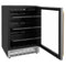 Autograph Edition 24 In. Monument 154 Can Beverage Fridge In Stainless Steel With Champagne Bronze Accents