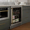 Autograph Edition 24 In. Monument 154 Can Beverage Fridge In Stainless Steel With Champagne Bronze Accents