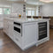 Autograph Edition 24 In. Monument 154 Can Beverage Fridge In Stainless Steel With Matte Black Accents