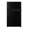 Impecca 3.1 Cu. Ft. Compact Double Door Refrigerator, Black